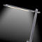 Hansa-by-styro Beam LED-Tischlampe, stufenlos dimmbar, Memory-Funktion, Drehknopfsteuerung, dunkelgrau