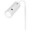 Hansa by Styro Lampe LED FLARE, 4 W, 1200 mAh, variateur d'intensité à 3 niveaux, USB-C, blanc mat, tête magnétique
