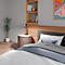 Hansa-by-styro LED-Arbeitsplatzleuchte, dimmbar, 3.000–6.300 K, Touch-Steuerung, schwarz