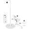 Hansa by Styro LED-Leuchte FLARE, 4 W, 1200 mAh, 3-Stufen-Dimmer, USB-C, Weiß Matt, Magnetkopf