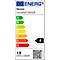 Energielabel met informatie over Hansa, energieklasse F en verbruik. Inclusief QR-code.