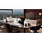 Hansa-by-styro LED tafellamp, 3.000-6.300 K, aanraakbediening, draaibare lampkop, koper