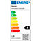 Energie-efficiëntielabel met categorieën A tot en met G. Toont een beoordeling van 'F' en een verbruik van 19 kWh/1000h. Merk: Hansa.