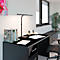 Hansa-by-styro Novano LED-Tischlampe, flexible Lichtausrichtung, Memory-Funktion, schwarz