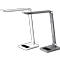 Hansa-by-styro Tide LED-Tischlampe, Farbtemperatur einstellbar, Memory-Funktion, metallicgrau