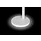 Hansa LED Lampe de table Halo, 6 watts, avec pied, fonction mémoire, 3 températures de couleur, intensité lumineuse variable, blanc