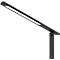 Hansa LED Lampe de table Halo, 6 watts, avec pied, fonction mémoire, 3 températures de couleur, intensité lumineuse variable, noir