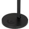 Hansa LED Lampe de table Halo, 6 watts, avec pied, fonction mémoire, 3 températures de couleur, intensité lumineuse variable, noir