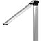 Hansa LED tafellamp Breeze, dimbaar, 3 kleurtemperaturen, tot 5800 K, 8,5 W, geborsteld, zilver