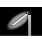 Hansa LED tafellamp Breeze, dimbaar, 3 kleurtemperaturen, tot 5800 K, 8,5 W, geborsteld, zilver