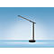 Hansa LED Tischleuchte Halo, 6 Watt, mit Standfuß, Memoryfunktion, 3 Farbtemperaturen, dimmbar, schwarz