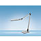 Hansa LED Tischleuchte Wave, 3000 - 5800 K, 8,5 W, stufenlos dimmbar, Memoryfunktion, 8,5 W, silber-gebürstet