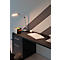 Hansa LED Tischleuchte Wave, 3000 - 5800 K, 8,5 W, stufenlos dimmbar, Memoryfunktion, grau-metallic