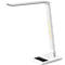 Hansa Tide LED-Tischlampe, Farbtemperatur einstellbar, Memory-Funktion, metallicgrau/weiß