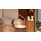 Hansa Tide LED-Tischlampe, Farbtemperatur einstellbar, Memory-Funktion, metallicgrau/weiß