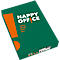 Happy Office Kopierpapier, DIN A4 quer, 80 g/m², reinweiss, 2500 Blatt