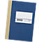 Hartdeckel-Broschüren/Geschäftsbuch, A4, liniert, blau