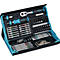 Hazet Bitsortiment SmartCase 2200SC-31, 73-tlg., Schlitz/PH/PZ/TX, Farbleitsystem, mit Magnetverschluss