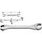HAZET Doppelringschlüssel 612, SW 13x15 mm, L 182 mm, DIN 3118, CV-Stahl, verchromt