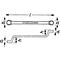 HAZET Doppelringschlüssel 630, SW 6x7 mm, L 165 mm, CV-Stahl, DIN 838/ISO 10104, verchromt