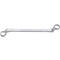 HAZET dubbele ringsleutel 630, AF 20 x 22 mm, L 295 mm, CV-staal, verchroomd, diepe offset, DIN 838/ISO 10104