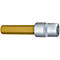 HAZET inbus 986L-14, 1/2 inch aandrijving, AF 14 mm, binnenzeskant, TIN-gecoat, L 100 mm, DIN 7422