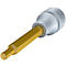 HAZET inbus 986L-5, binnenzeskant SW 5 mm, aandrijving 1/2 inch, L 100 mm, TIN-gecoat, DIN 7422