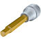 HAZET inbus 986L-6, binnenzeskant SW 6 mm, 1/2 inch, TIN-gecoat, L 100 mm, DIN 7422