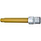 HAZET inbus 986SL-12, 1/2 inch aandrijfvierkant, SW 12 mm, TIN-gecoat, binnenzeskant, DIN 7422