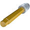 HAZET inbus 986SL-12, 1/2 inch aandrijfvierkant, SW 12 mm, TIN-gecoat, binnenzeskant, DIN 7422