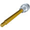 HAZET inbus 986SL-6, 1/2 inch vierkantaandrijving, SW 6mm, TIN-gecoat, L 140 mm, DIN 7422