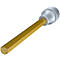 HAZET inbus 986SL-8, 1/2 inch, binnenzeskant SW 8 mm, TIN-gecoat, L 140 mm, speciaal staal, DIN 7422