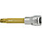 HAZET inbus 990-10, interne multipoint inbus M10, 1/2 inch, L 53 mm, TiN-gecoat, speciaal staal