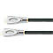 HDMI 2.1 Kabel Good Connections PYTHON® Serie, Ultra-High-Speed, bis 8K/UHD-2, Vollmetallstecker & Nylongeflecht, Länge 2 m, schwarz