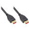 HDMI 2.1-kabel Good Connections, ultrahoge snelheid, tot 8K/UHD-2, vergulde contacten, lengte 1,5 m, zwart