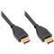 HDMI 2.1-kabel Good Connections, ultrahoge snelheid, tot 8K/UHD-2, vergulde contacten, lengte 1 m, zwart