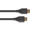 HDMI 2.1-kabel Good Connections, ultrahoge snelheid, tot 8K/UHD-2, vergulde contacten, lengte 2 m, zwart