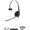 Headset Jabra BIZ 2400 USB Mono MS, für Microsoft Lync, FreeSpin™-Mikrofonarm, Geräuschunterdrückung, Mono-Ausführung