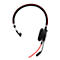 Headset Jabra Evolve 40, kabelgebunden, USB 2.0/3.0/3,5 mm Jack, passive Noise-Unterdrück., Busylight, monaural