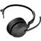 Headset Jabra Evolve2 55 link380a Mono, Reichweite bis 30 m, bis 10 h, UC-optimiert, schwarz