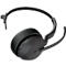 Headset Jabra Evolve2 55 link380c Mono, Reichweite bis 30 m, bis 10 h, MS-Teams optimiert, schwarz