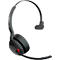 Headset Jabra Evolve2 55 link380c Mono, Reichweite bis 30 m, bis 10 h, MS-Teams optimiert, schwarz
