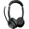 Headset Jabra Evolve2 55 link380c Stereo, Reichweite bis 30 m, bis 10 h, MS-Teams optimiert, schwarz