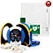 HeartSine SAM500P Reanimations-Defibrillator, AED, mit manueller Schockabgabe, mit Alarm, 4 Jahre Allgefahren-Zusatzversicherung, im Acrylglaswandkasten