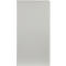 Grey, rectangular cabinet against a light background.