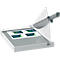 Hebelschneider Leitz Precision Home Office A4, bis A4, bis 10 Blatt, beleuchtete Schneidkante, Ableselineal, Klingenschutz, Edelstahl