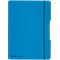 Herlitz notitieboekje my.book, formaat A5, kunststof, 40 geruite vellen, blauw
