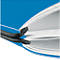 Herlitz notitieboekje my.book, Formaat DIN A4, kunststof, 2 x 40 vellen geruit/gelinieerd, blauw