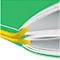 Herlitz notitieboekje my.book, Formaat DIN A4, kunststof, 2 x 40 vellen geruit/gelinieerd, groen