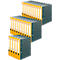 herlitz ordner maX.file nature, A4, rugbreedte 50 mm, 25 stuks, geel